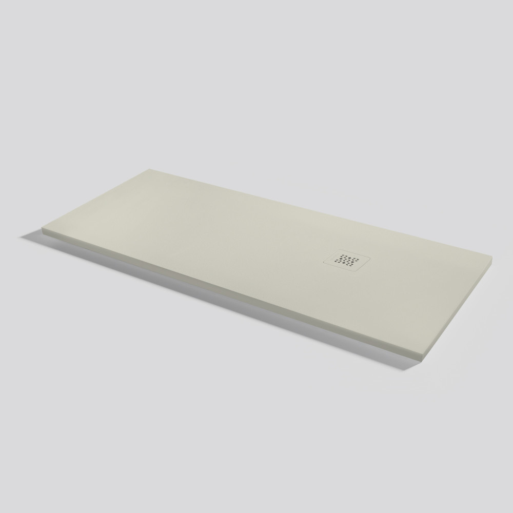 Plato de ducha Base Zero Beige Rectangular 160x70