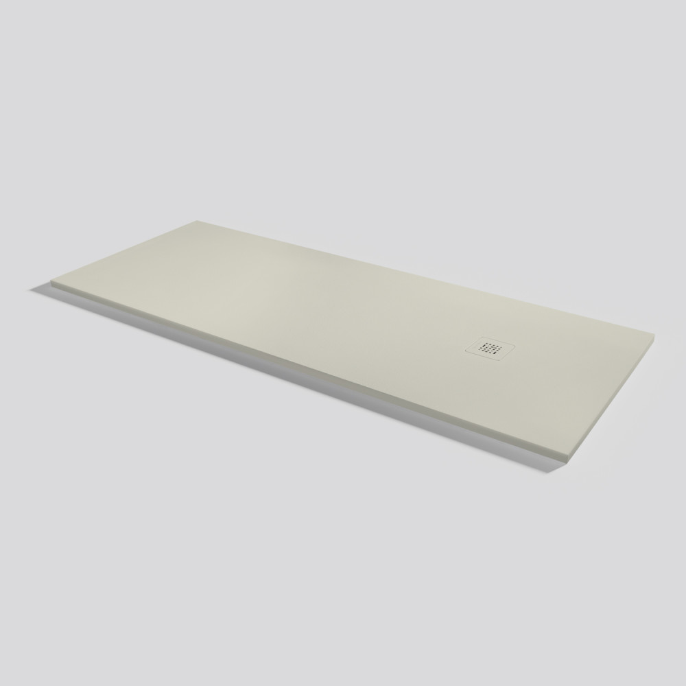 Receveur de douche Base Zero Beige Rectangulaire 200x80