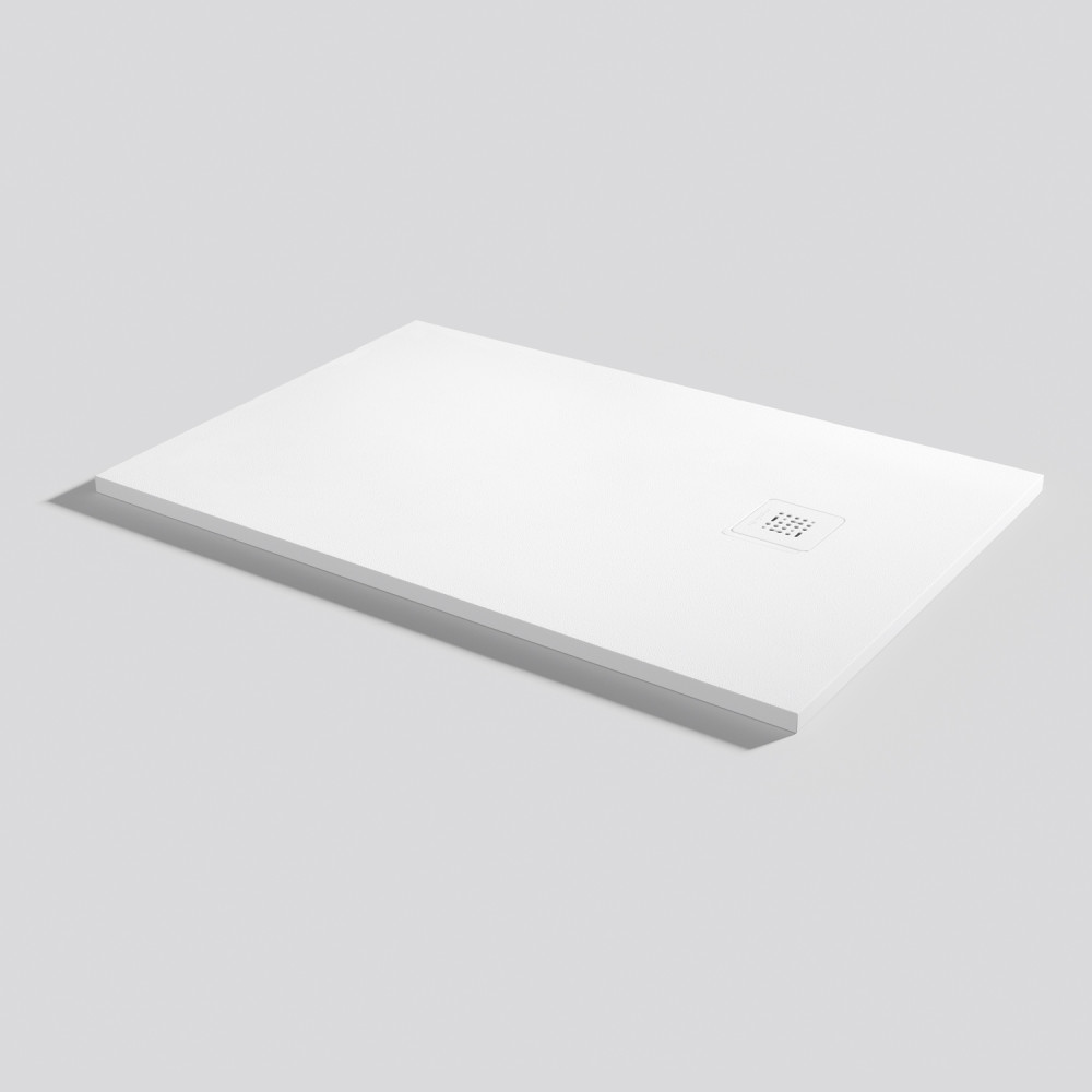 Plato de ducha Base Zero Blanco Rectangular 120x80