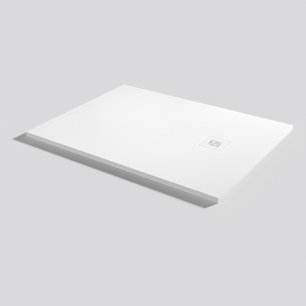 Plato de ducha Base Zero Blanco Rectangular 120x90