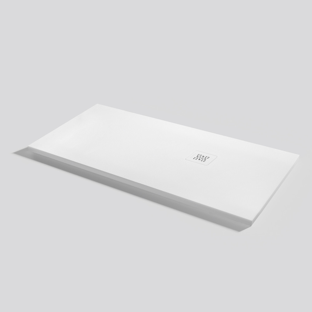 Plato de ducha Base Zero Blanco Rectangular 140x70