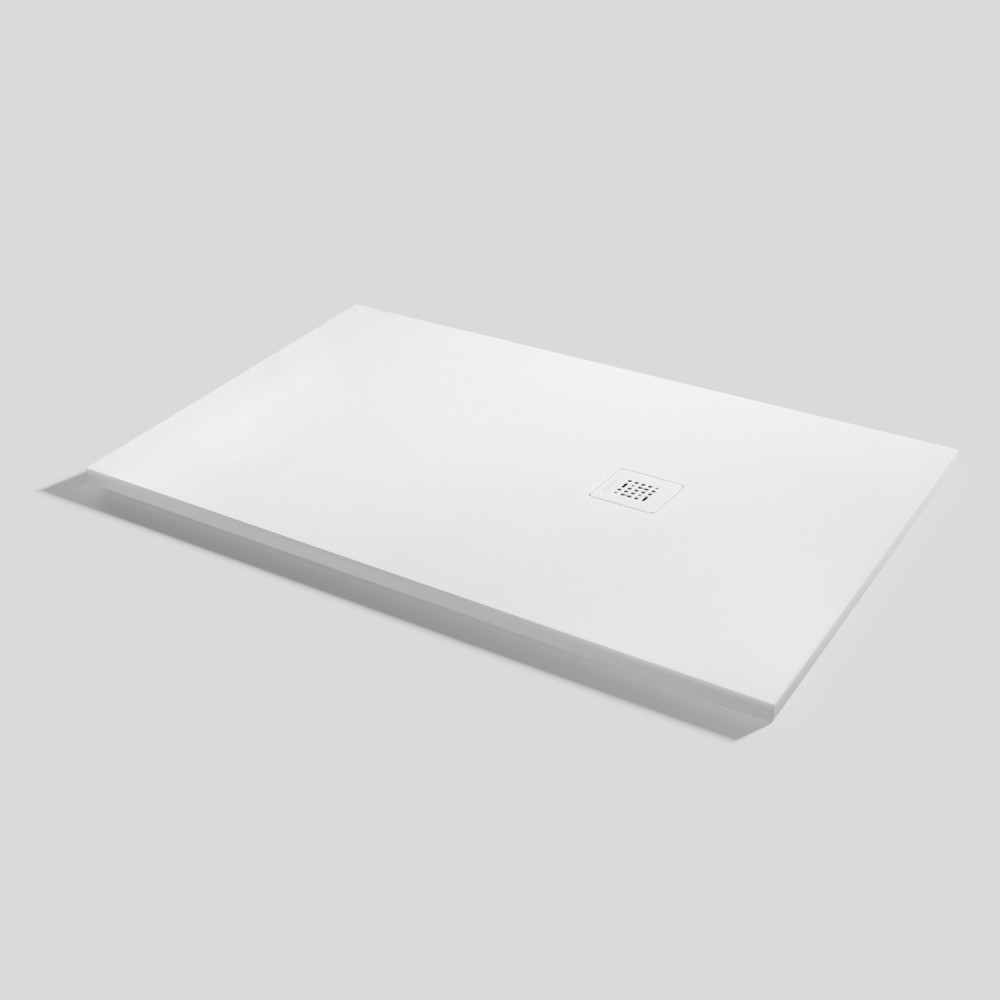Plato de ducha Base Zero Blanco Rectangular 140x90