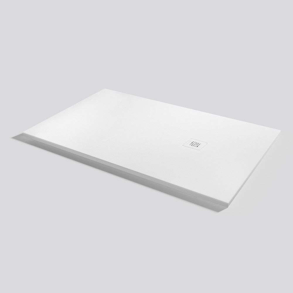 Plato de ducha Base Zero Blanco Rectangular 160x100