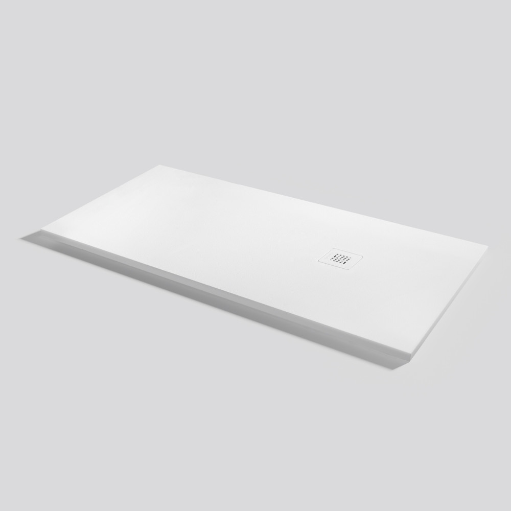 Plato de ducha Base Zero Blanco Rectangular 160x80