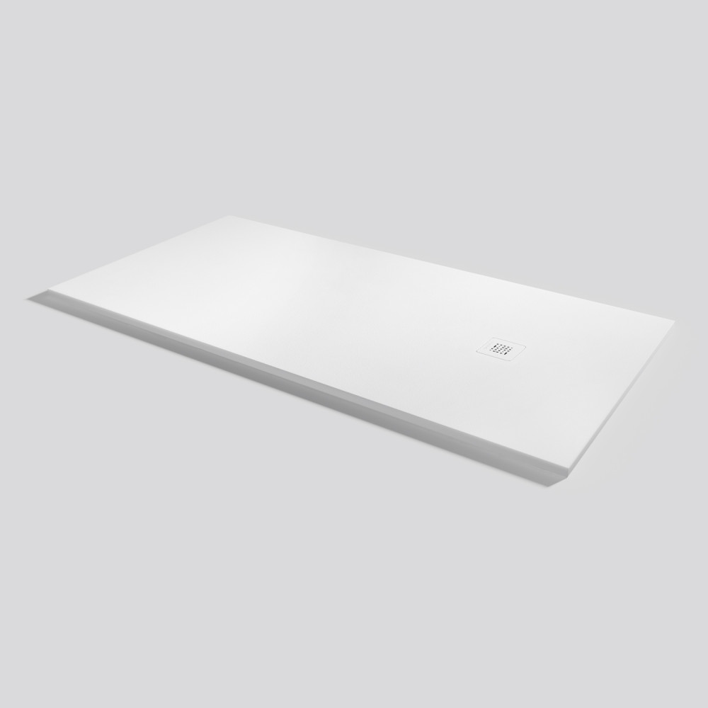 Plato de ducha Base Zero Blanco Rectangular 200x100