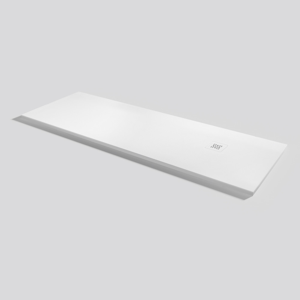 Plato de ducha Base Zero Blanco Rectangular 200x70