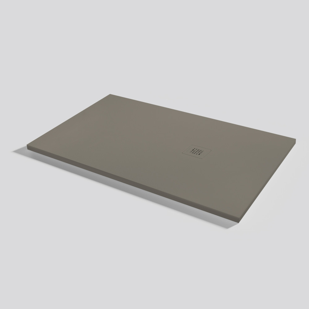 Plato de ducha Base Zero Fango Rectangular 140x90