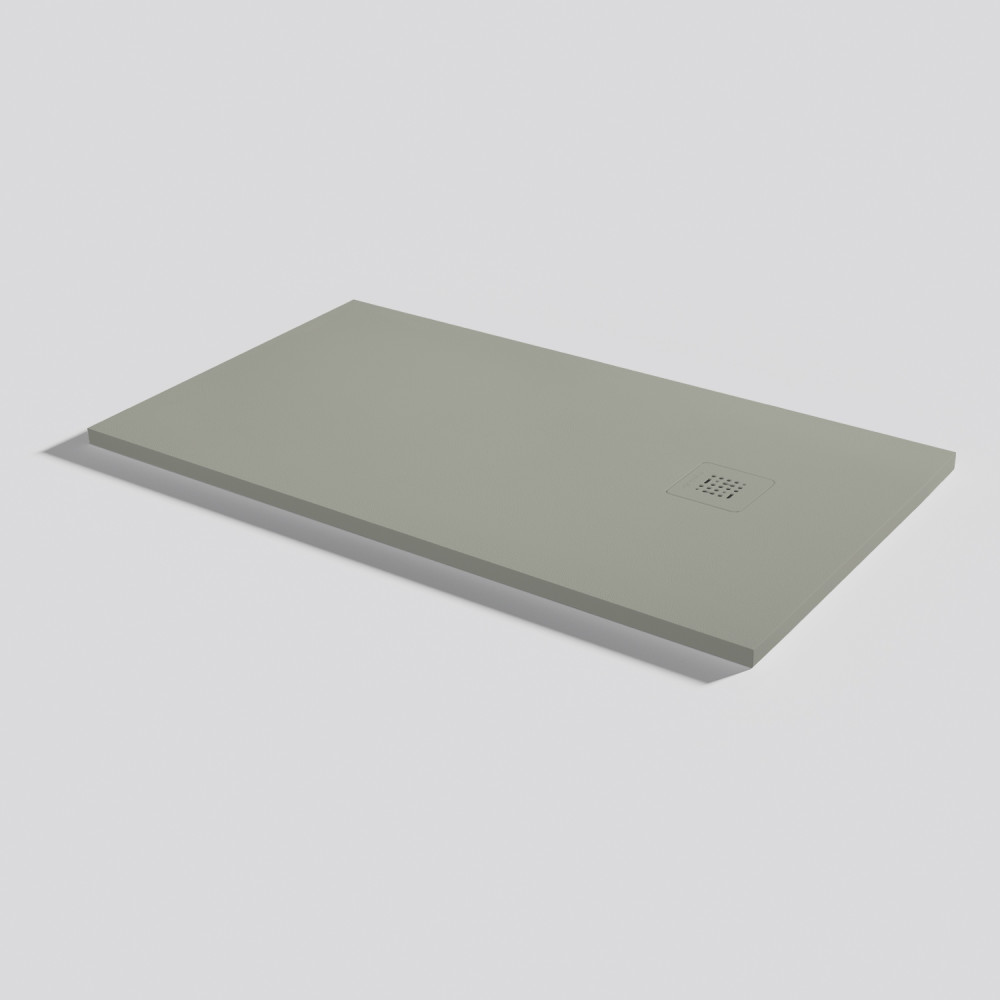 Shower tray Base Zero Grey Rectangular 120x70