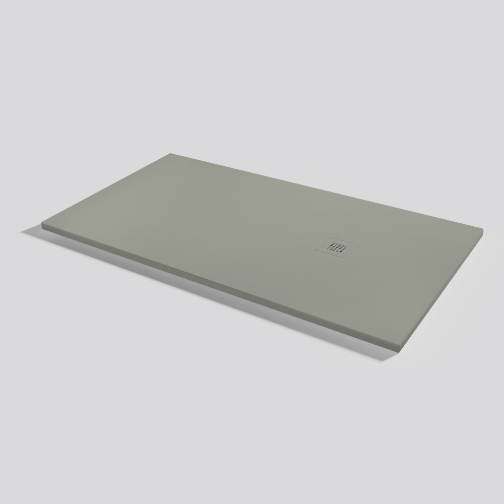 Shower tray Base Zero Grey Rectangular 160x90