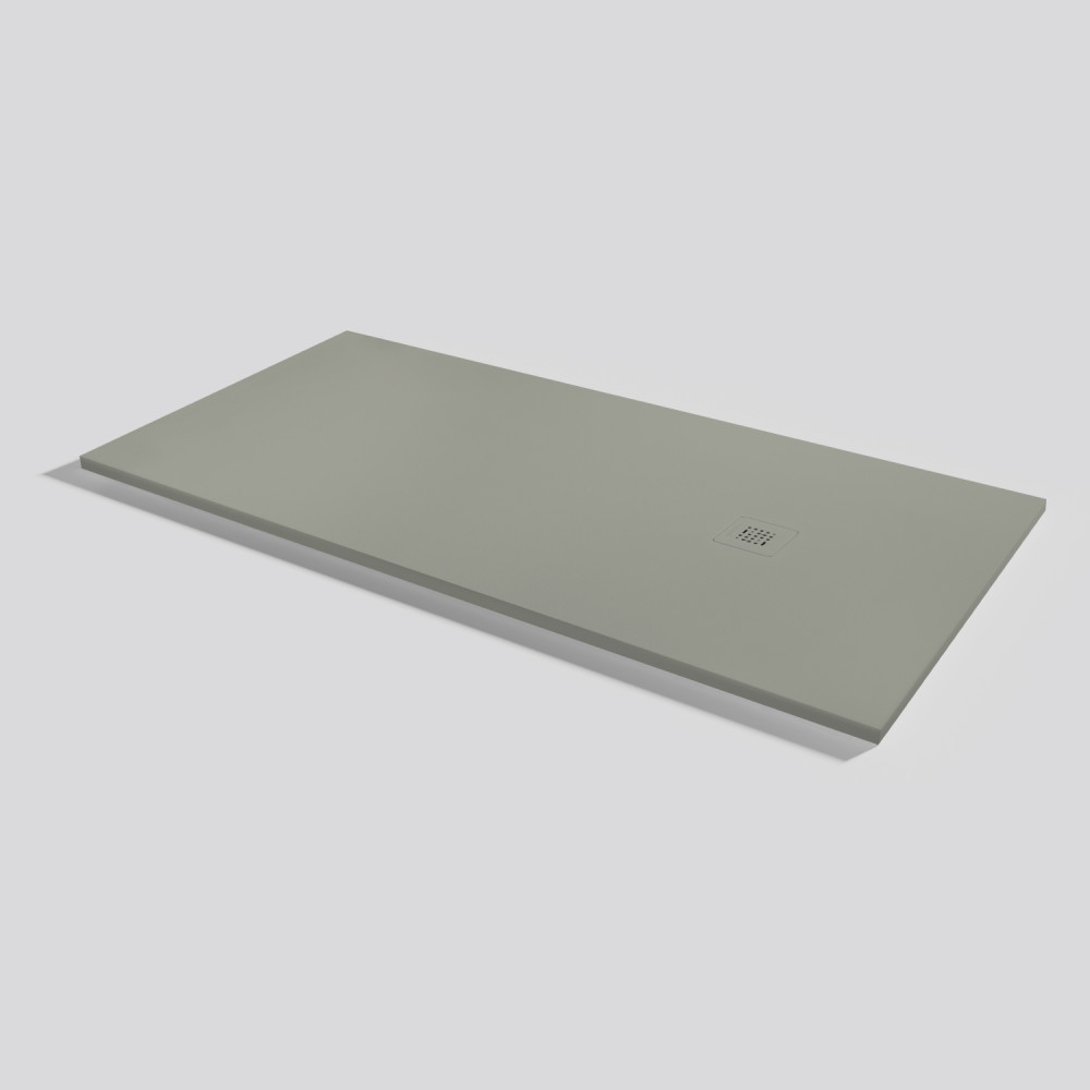 Plato de ducha Base Zero Grey Rectangular 180x90