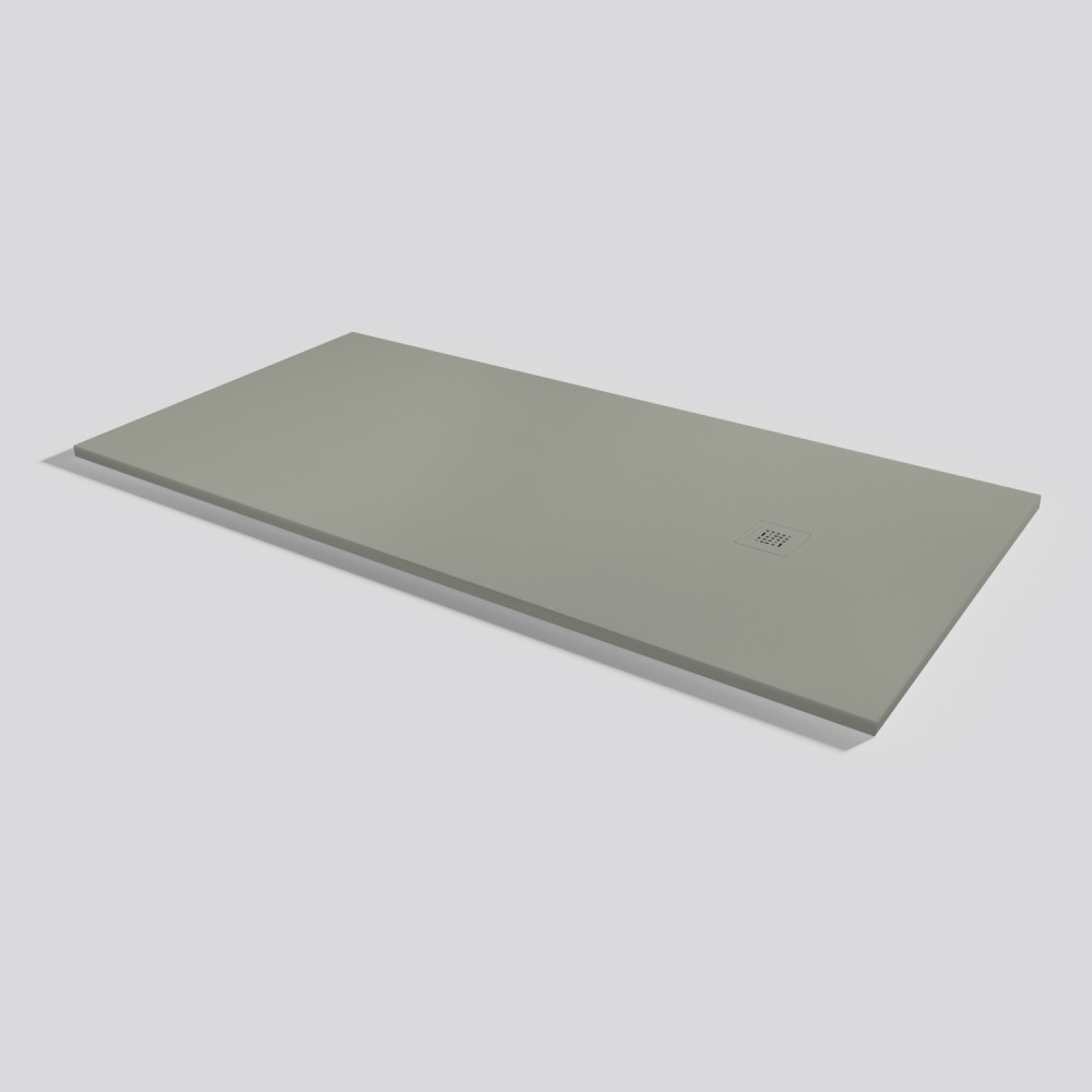 Plato de ducha Base Zero Grey Rectangular 200x100