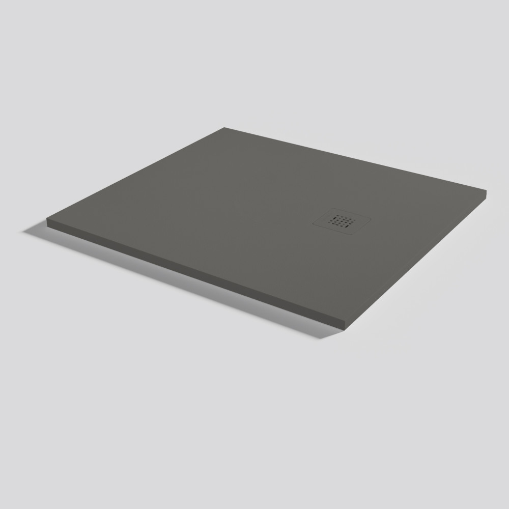 Shower tray Base Zero Lava Rectangular 100x90