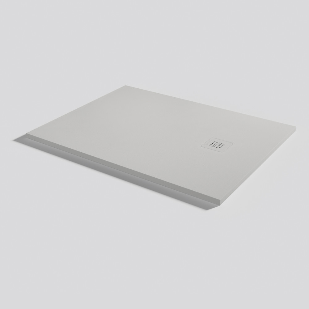 Plato de ducha Base Zero Marfil Rectangular 120x90