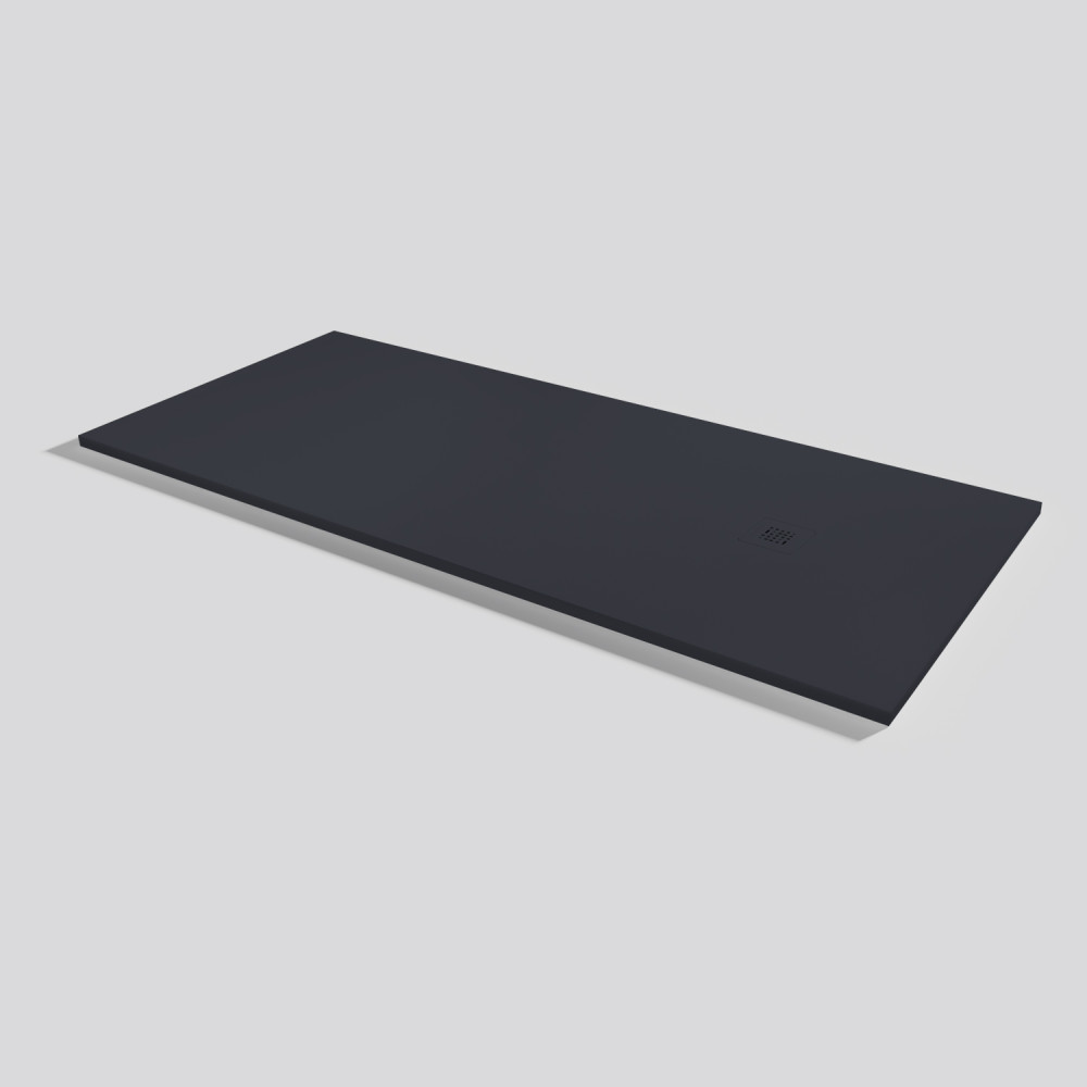 Plato de ducha Base Zero Negro Rectangular 200x90