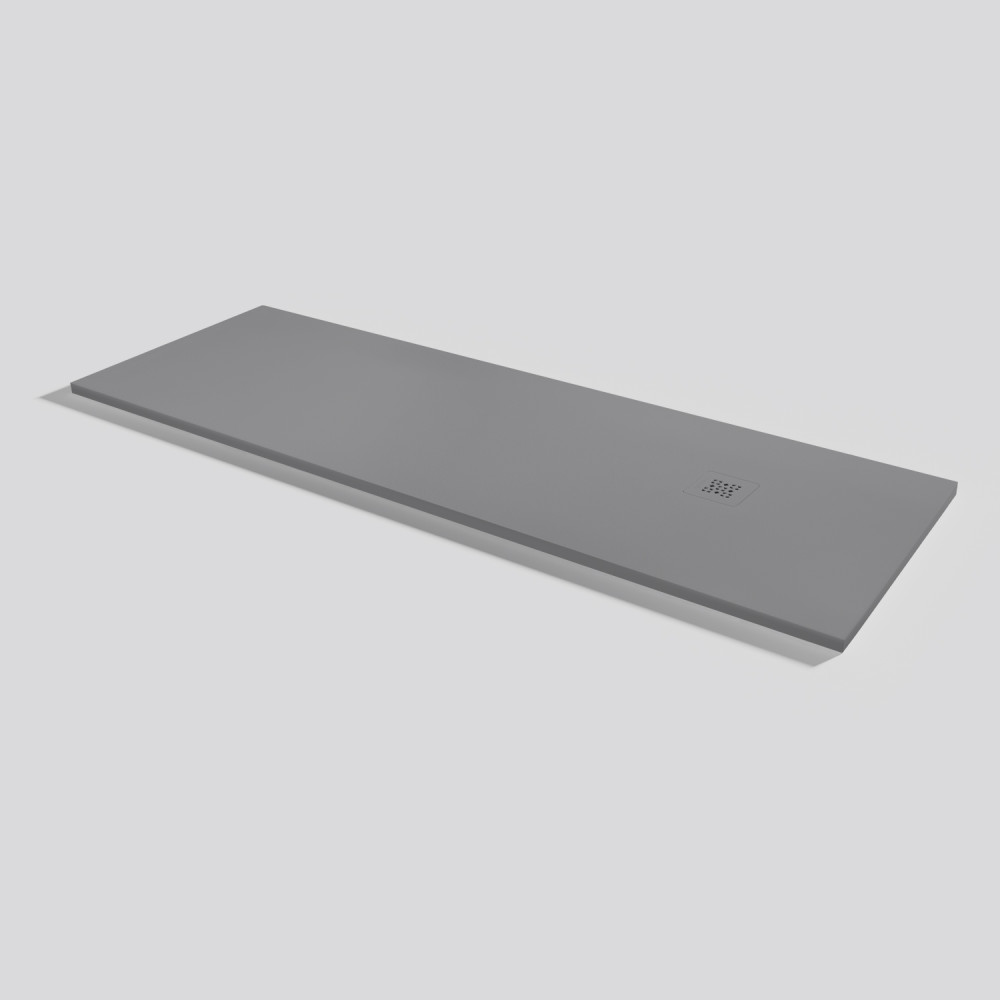 Plato de ducha Base Zero Platinum Rectangular 200x70