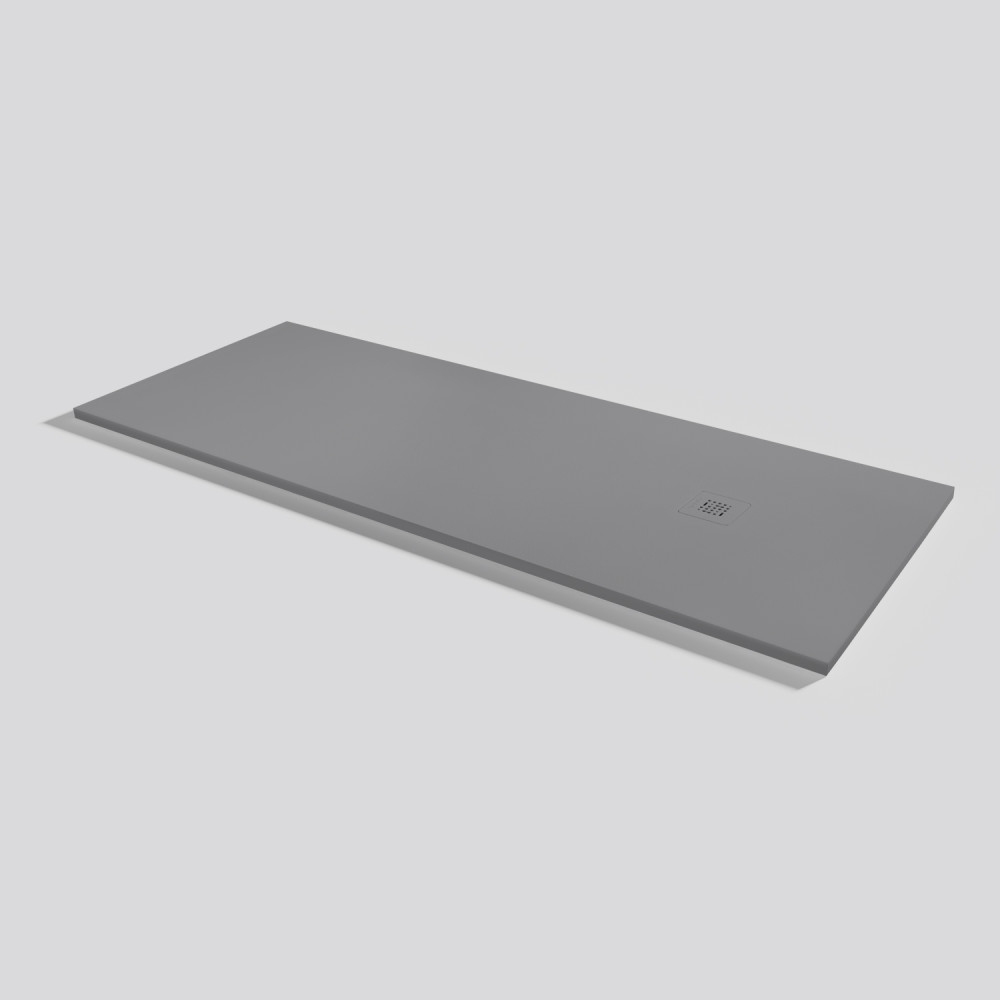 Shower tray Base Zero Platinum Rectangular 200x80