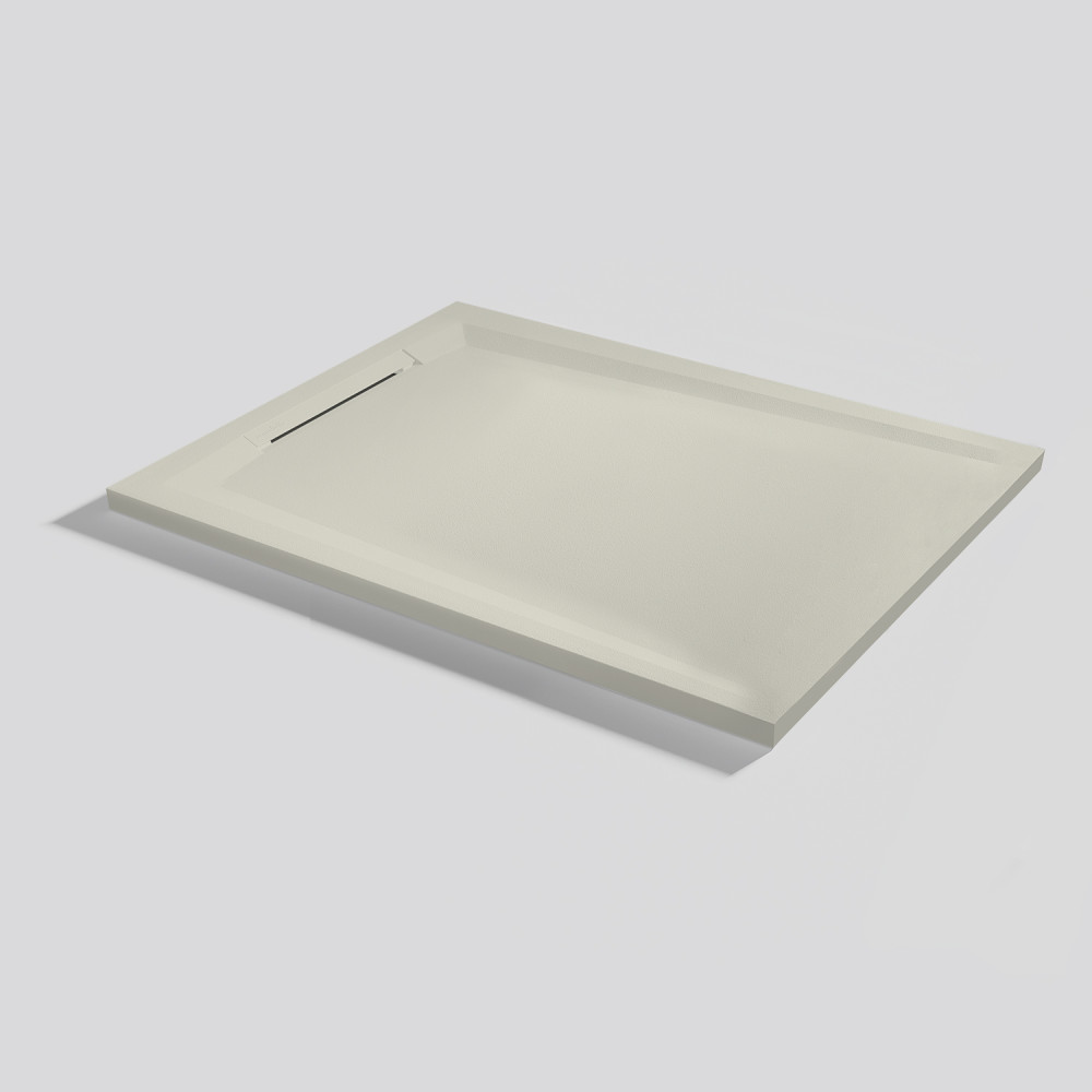 Shower tray Flow Zero Beige Rectangular 100x80