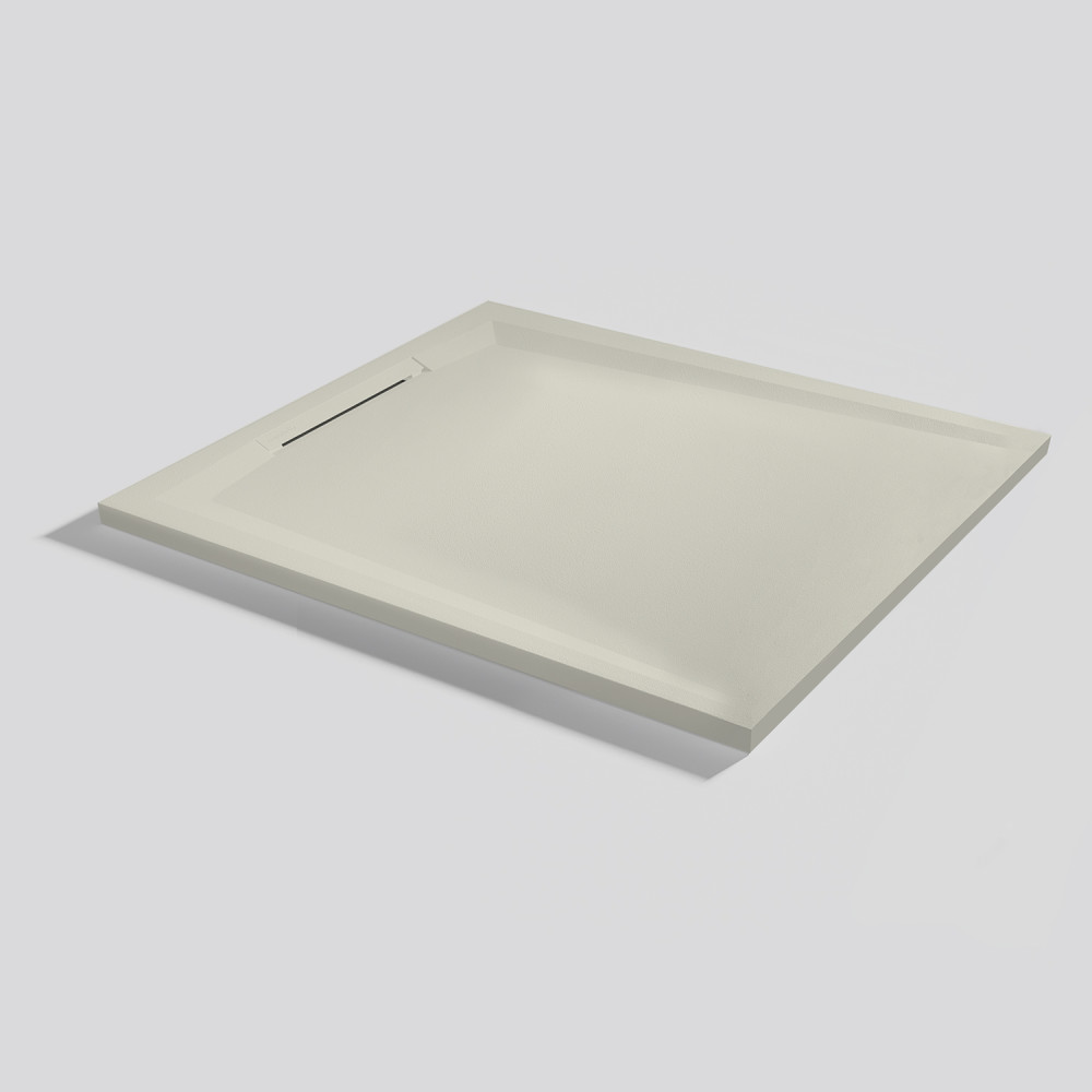 Piatto doccia Flow Zero Beige Rettangolare 100x90