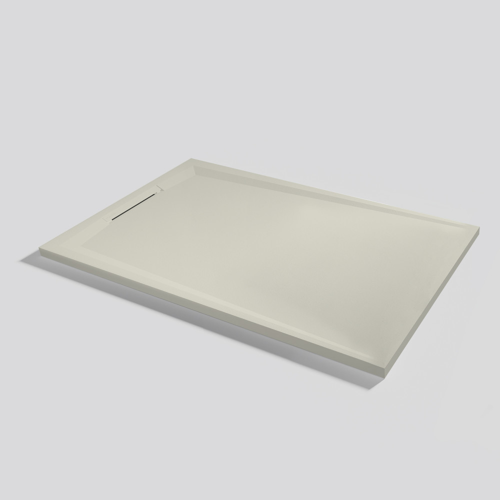 Shower tray Flow Zero Beige Rectangular 140x100
