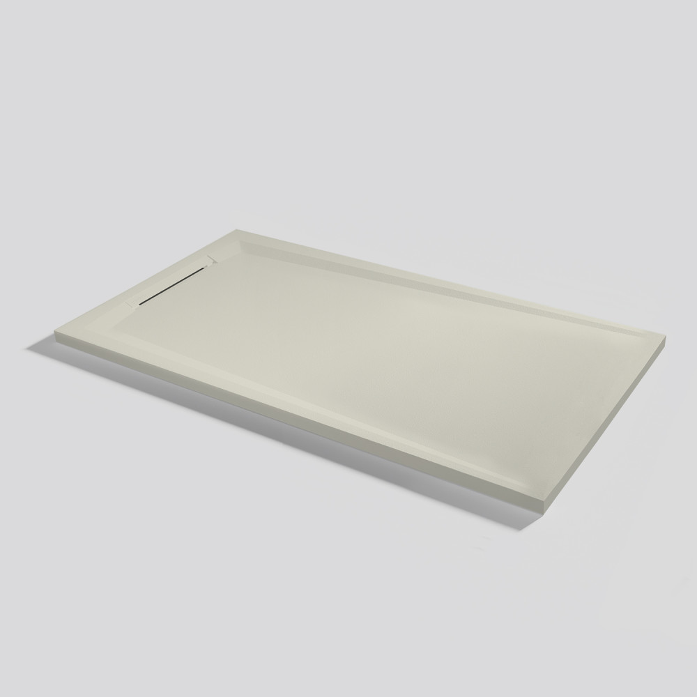 Plato de ducha Flow Zero Beige Rectangular 140x80