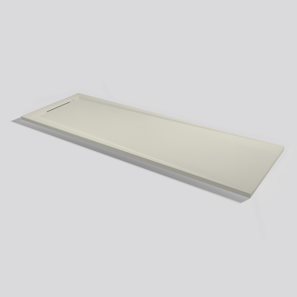 Plato de ducha Flow Zero Beige Rectangular 200x70