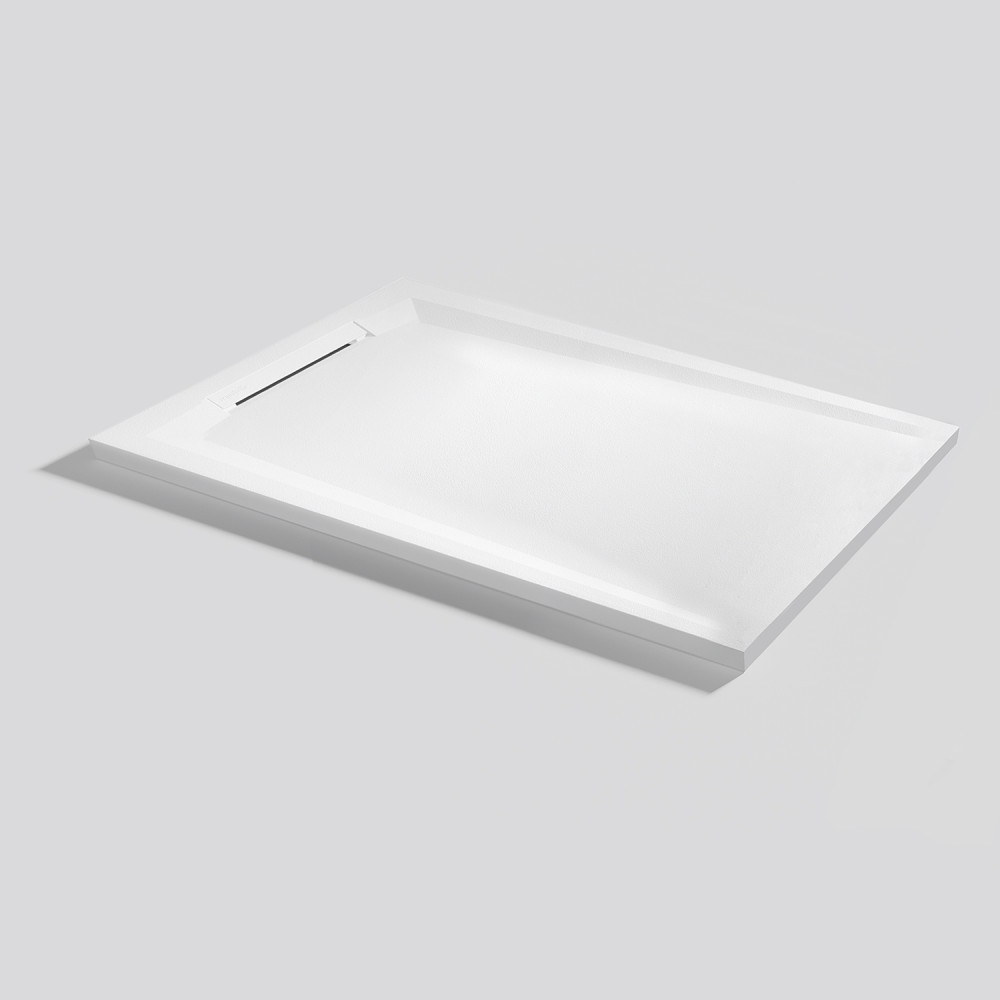Plato de ducha Flow Zero Blanco Rectangular 100x70