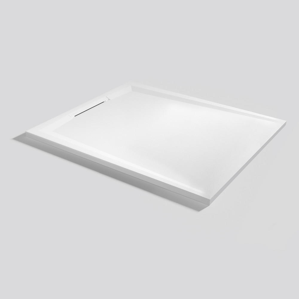 Plato de ducha Flow Zero Blanco Rectangular 120x100