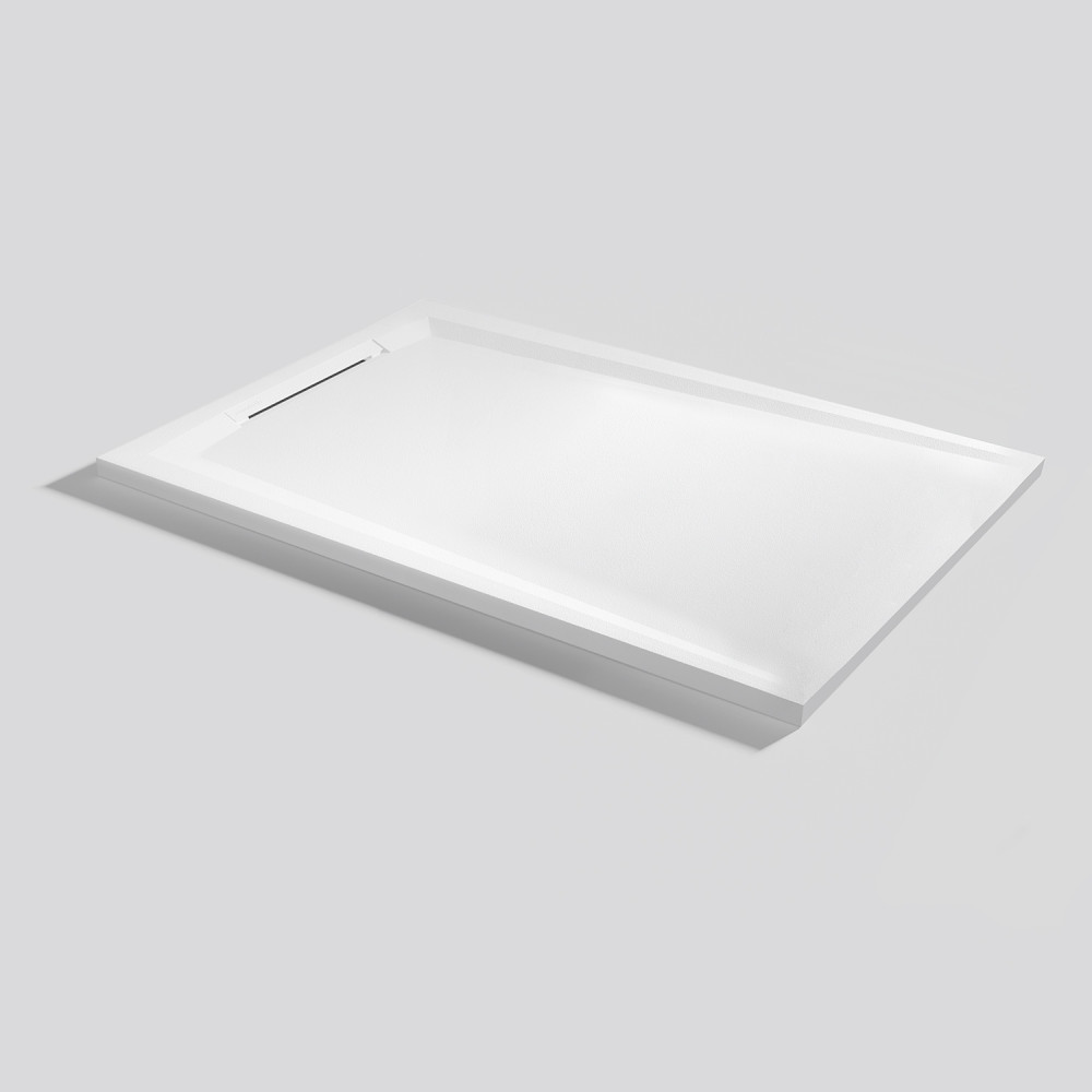 Plato de ducha Flow Zero Blanco Rectangular 120x80