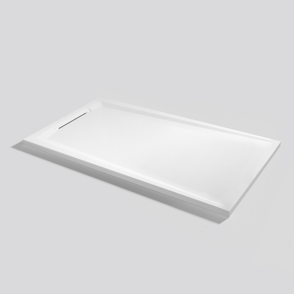 Plato de ducha Flow Zero Blanco Rectangular 140x80
