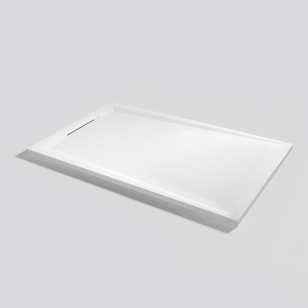 Plato de ducha Flow Zero Blanco Rectangular 140x90