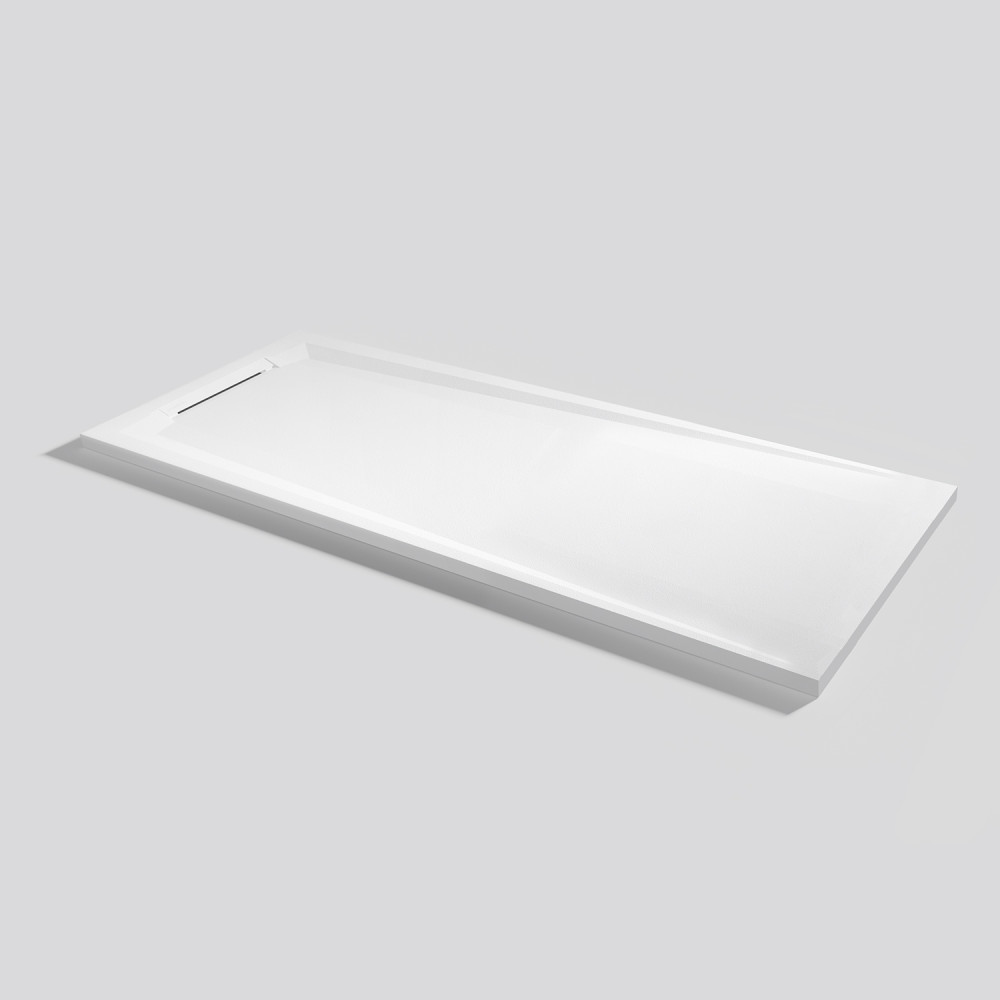 Plato de ducha Flow Zero Blanco Rectangular 160x70