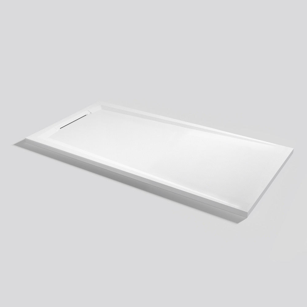 Plato de ducha Flow Zero Blanco Rectangular 160x80