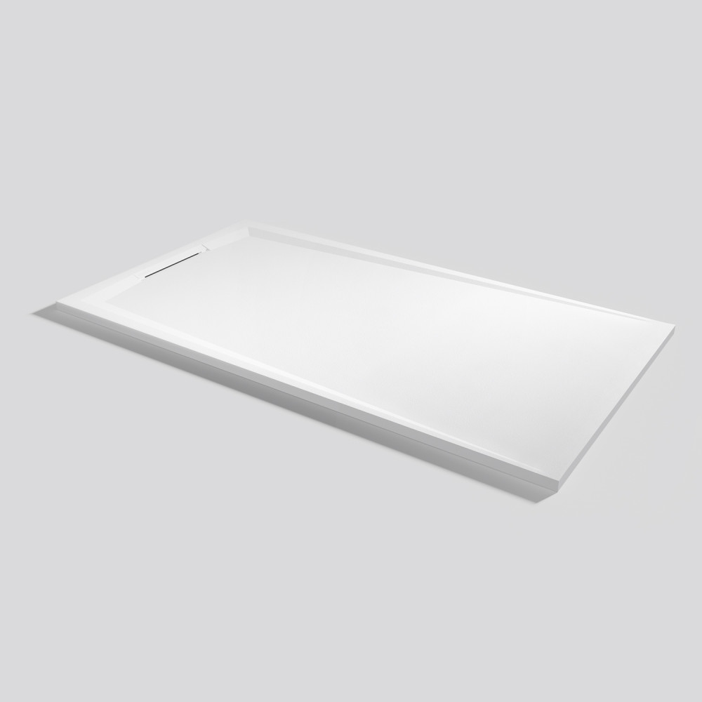 Plato de ducha Flow Zero Blanco Rectangular 180x100