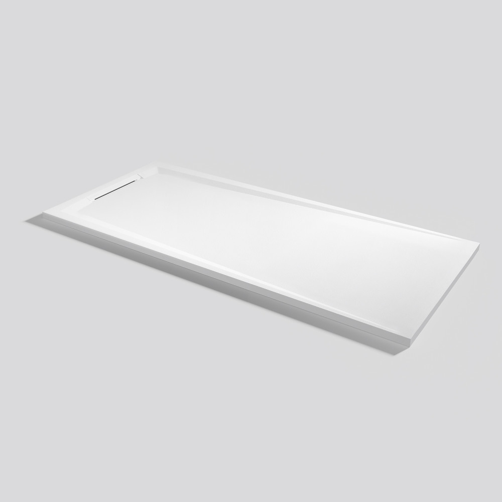 Plato de ducha Flow Zero Blanco Rectangular 180x80
