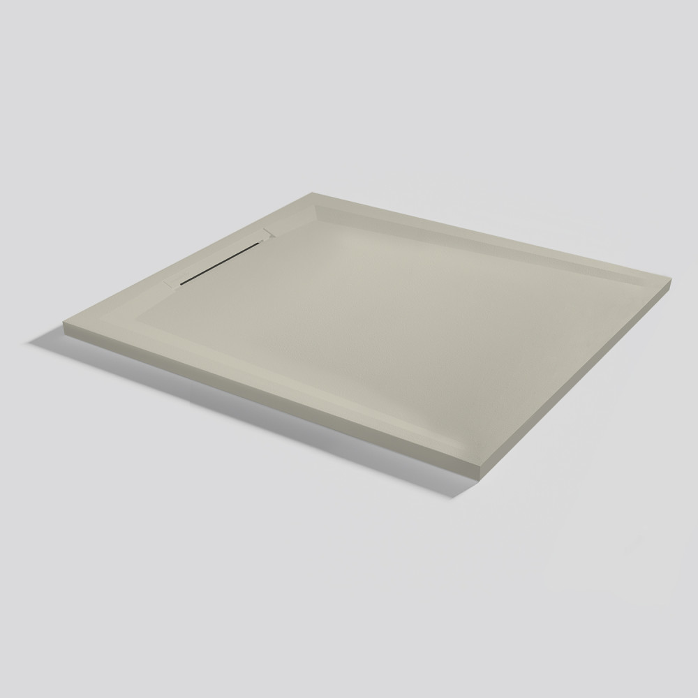 Piatto doccia Flow Zero Crema Rettangolare 100x90