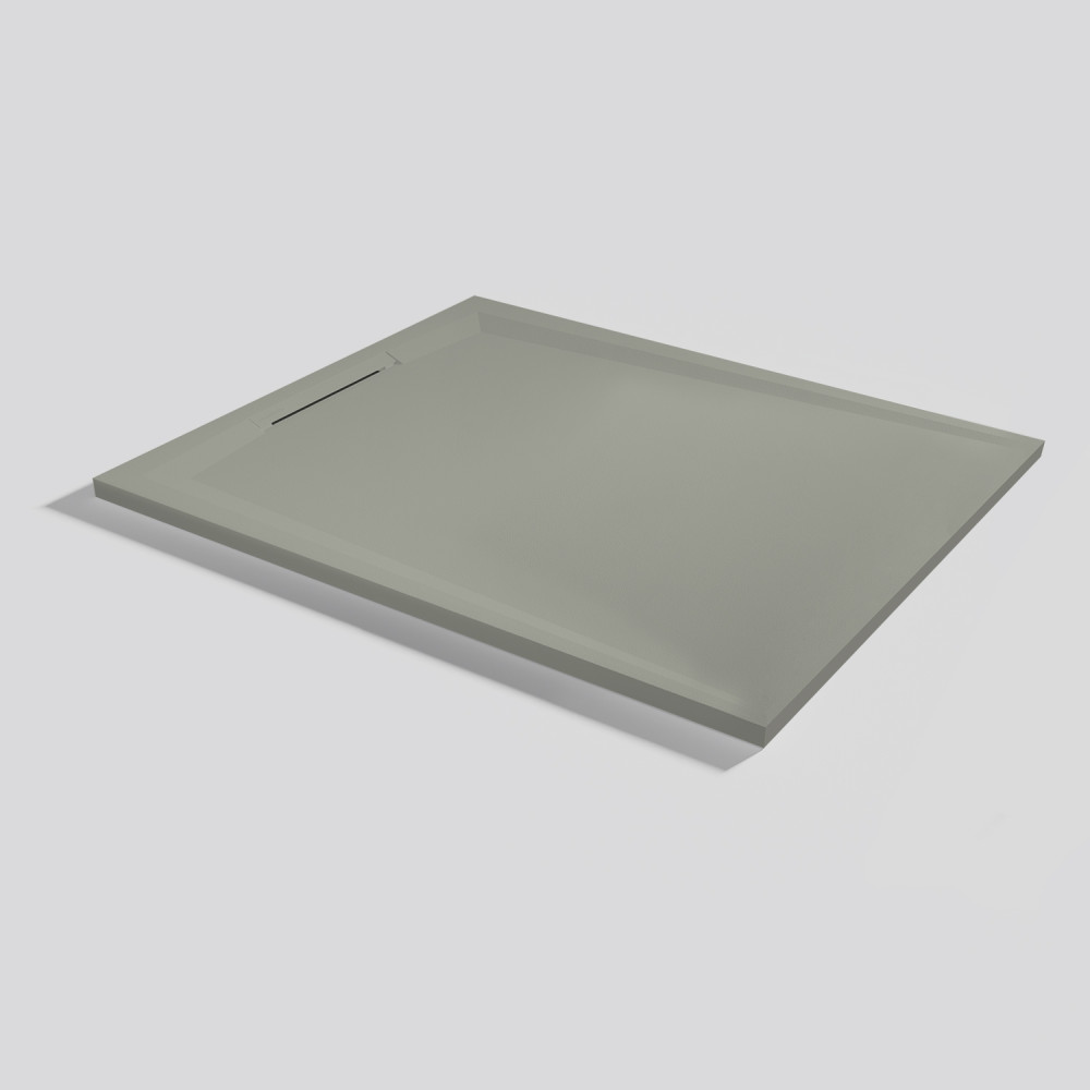 Plato de ducha Flow Zero Grey Rectangular 120x100