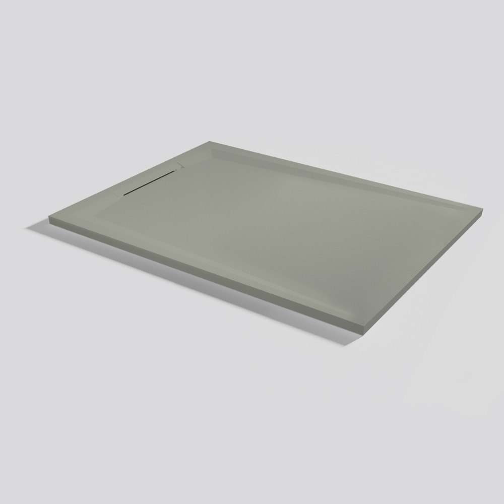 Shower tray Flow Zero Grey Rectangular 120x90