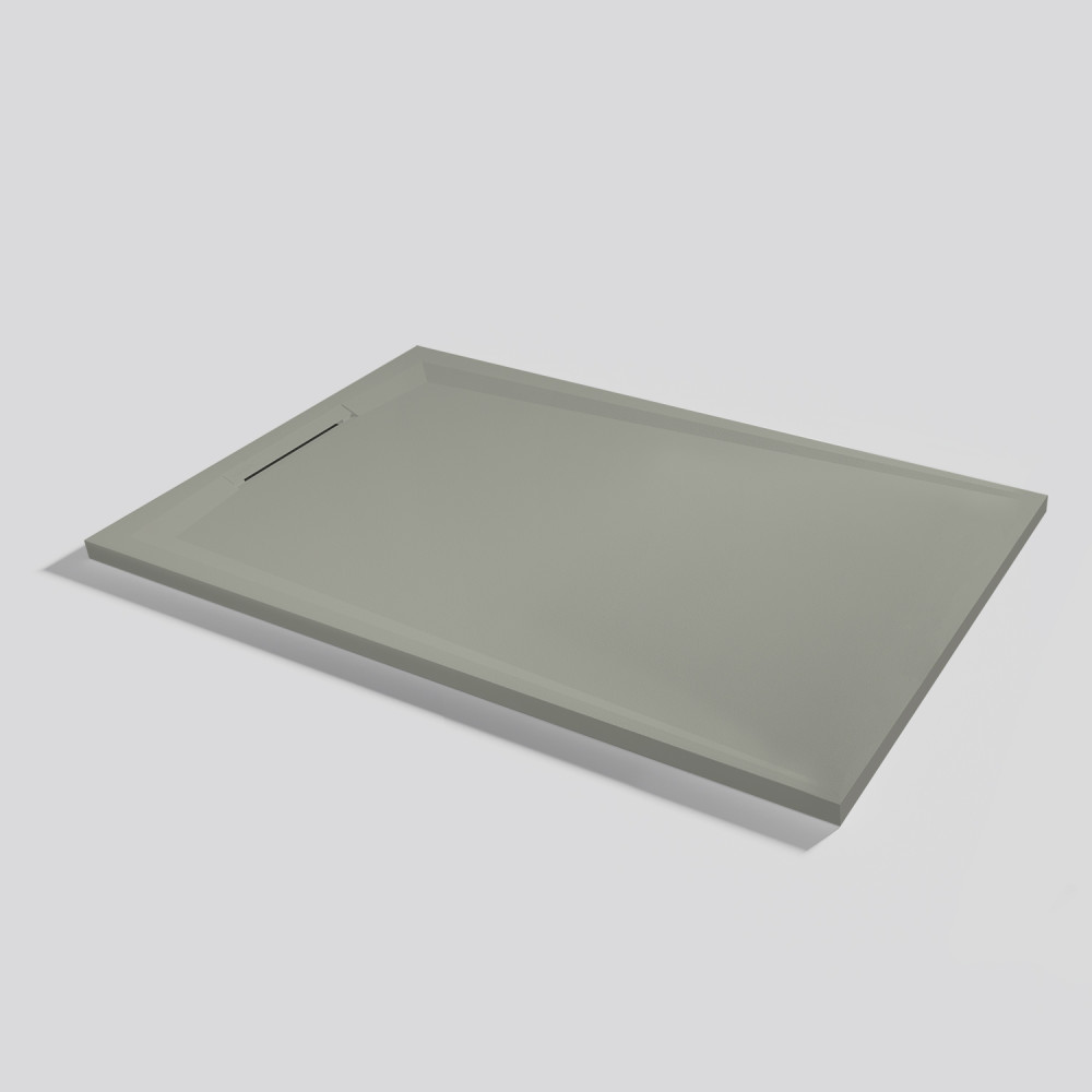 Plato de ducha Flow Zero Grey Rectangular 140x100
