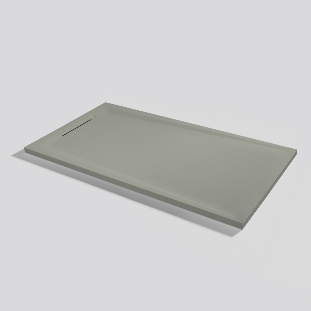 Plato de ducha Flow Zero Grey Rectangular 140x80