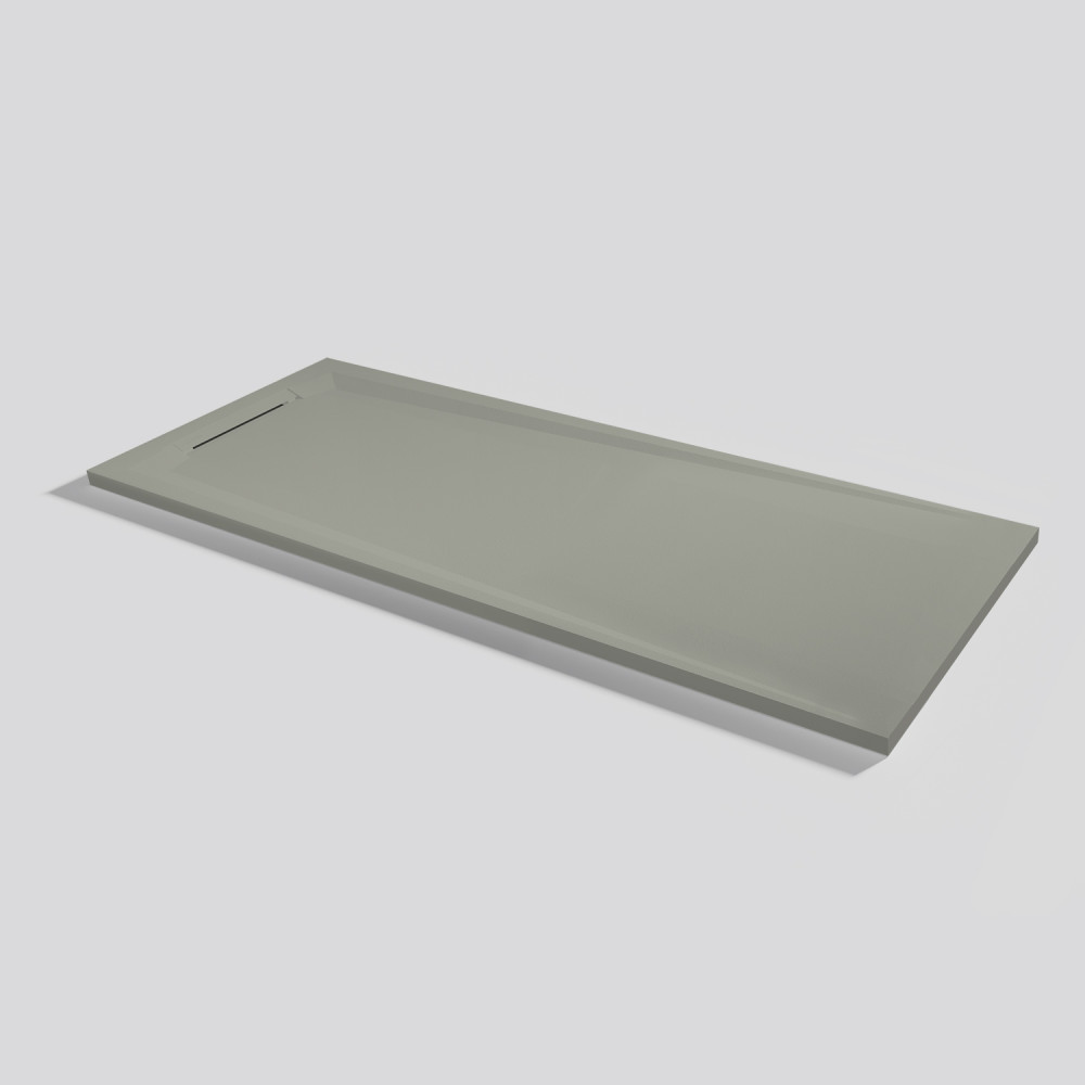 Plato de ducha Flow Zero Grey Rectangular 160x70