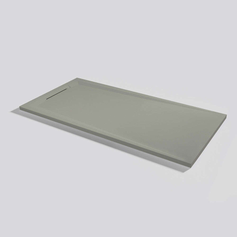 Plato de ducha Flow Zero Grey Rectangular 160x80