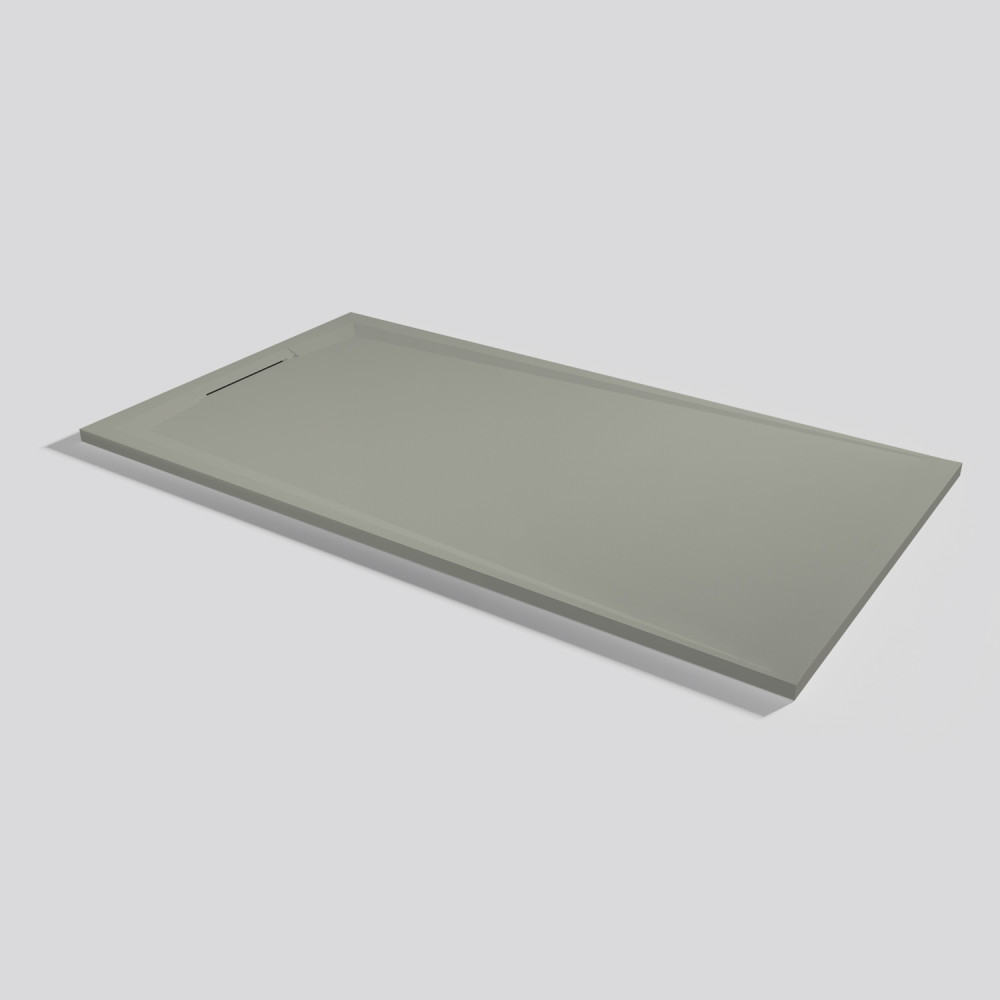Plato de ducha Flow Zero Grey Rectangular 180x100