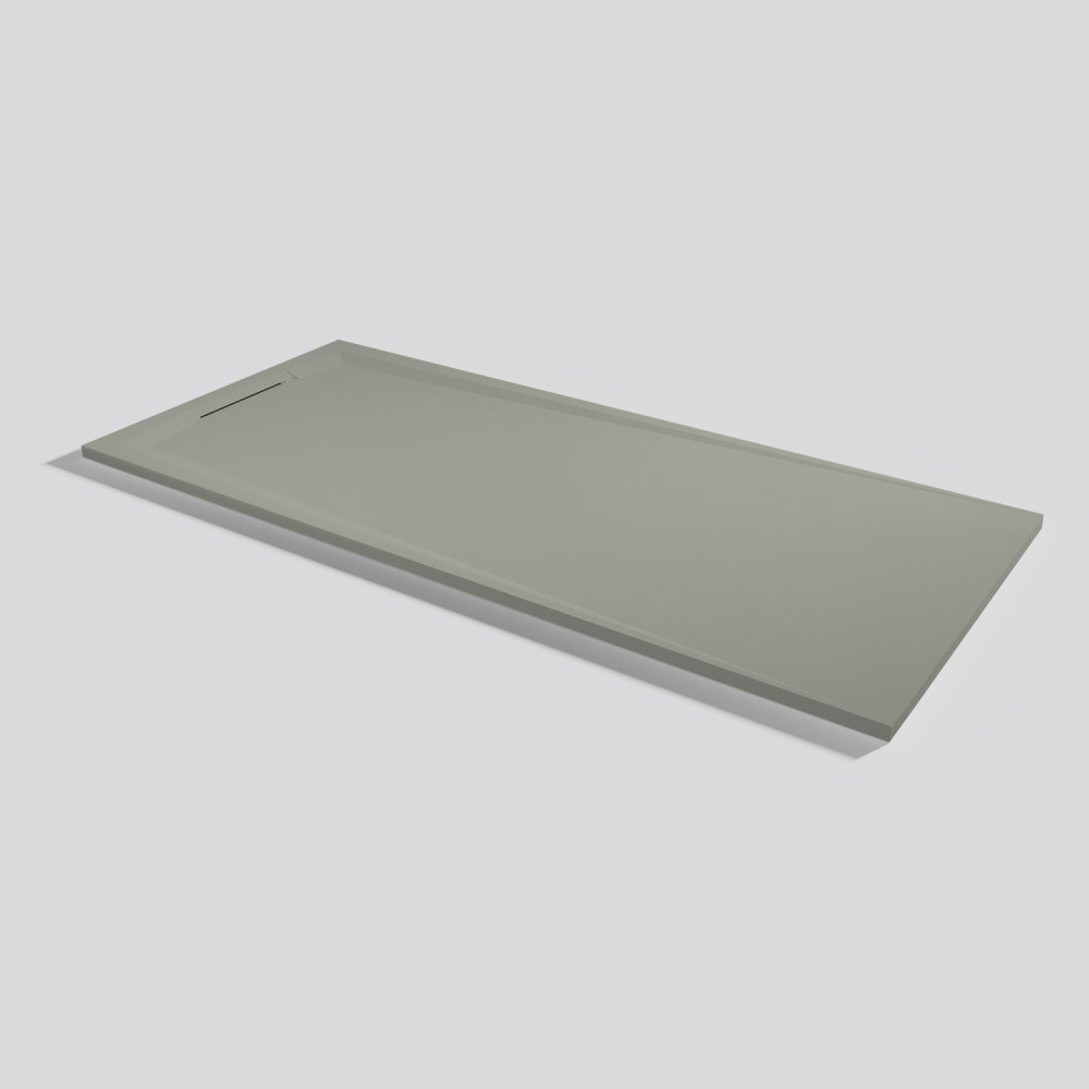 Shower tray Flow Zero Grey Rectangular 200x90
