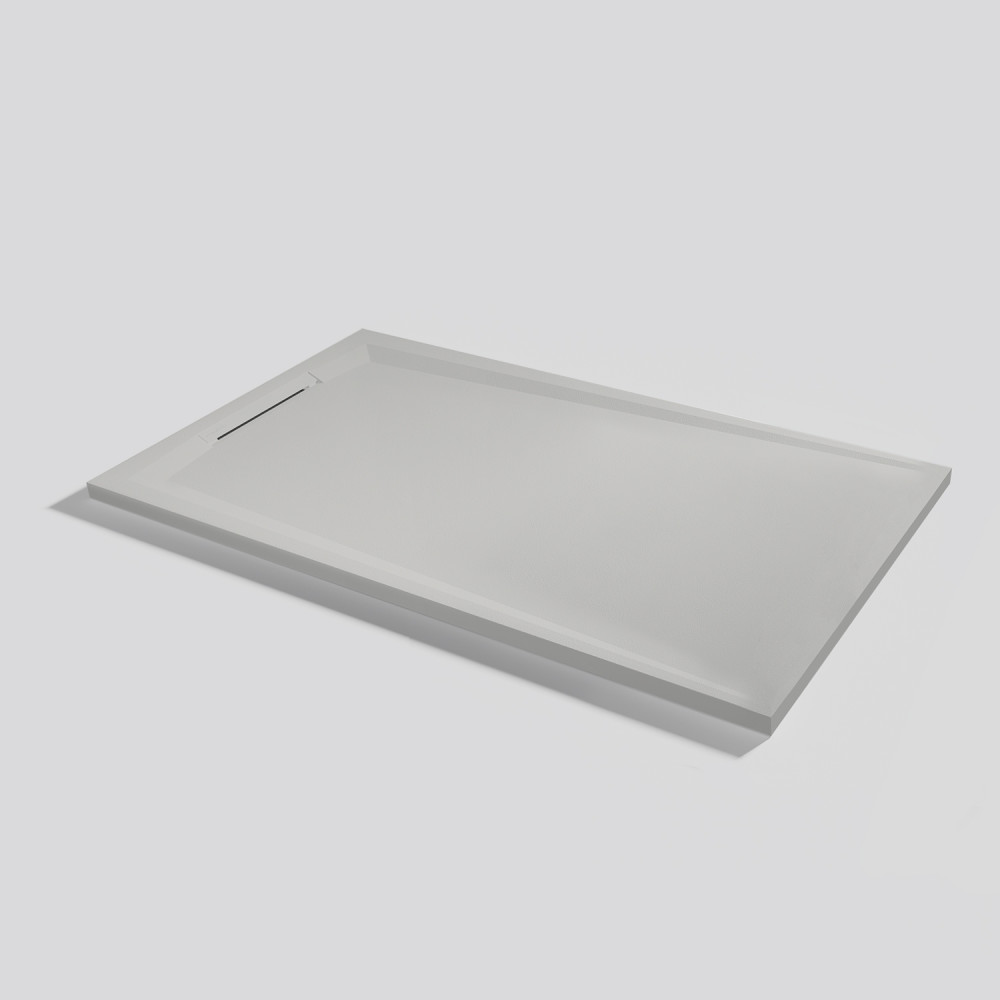 Plato de ducha Flow Zero Marfil Rectangular 140x90