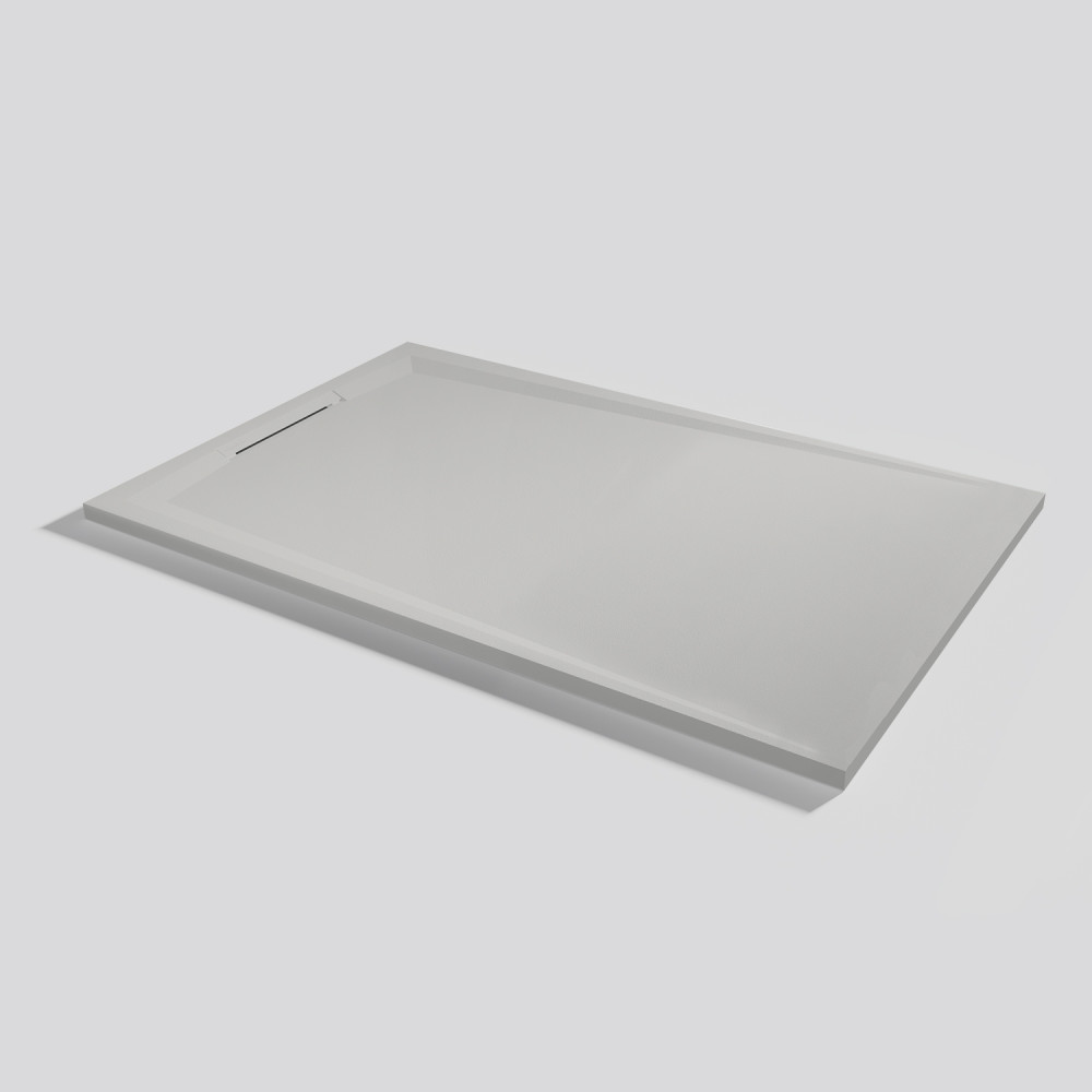 Plato de ducha Flow Zero Marfil Rectangular 160x100