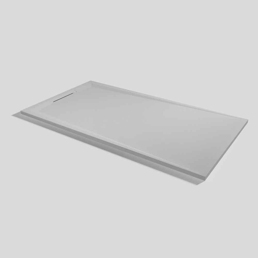 Plato de ducha Flow Zero Marfil Rectangular 180x100