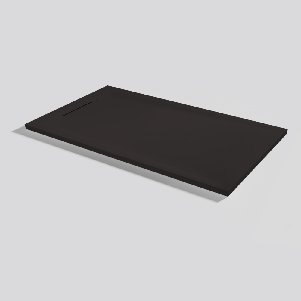 Plato de ducha Flow Zero Moka Rectangular 120x70