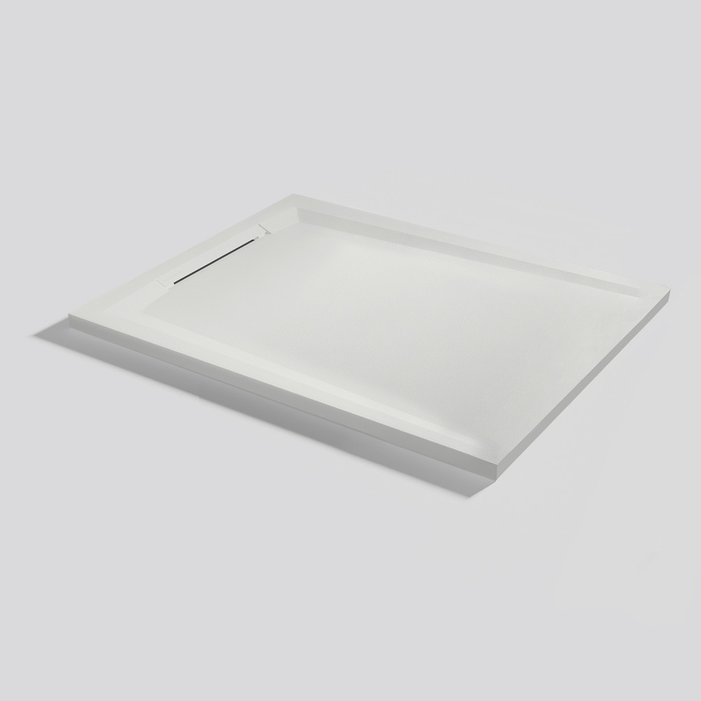 Shower tray Flow Zero Nacar Rectangular 100x80