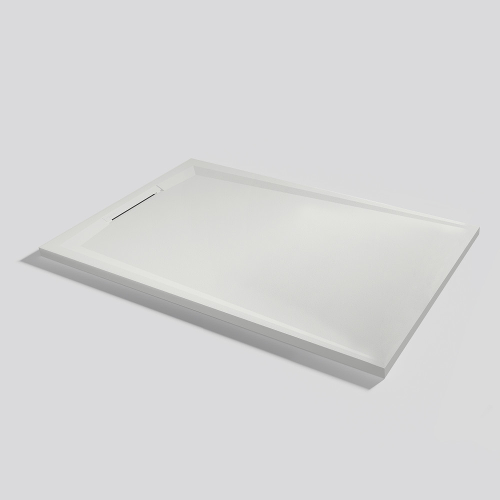 Plato de ducha Flow Zero Nacar Rectangular 140x100