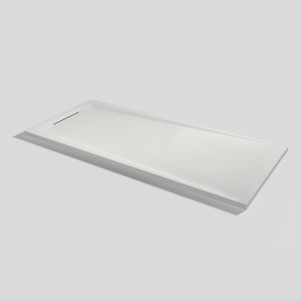 Plato de ducha Flow Zero Nacar Rectangular 160x70